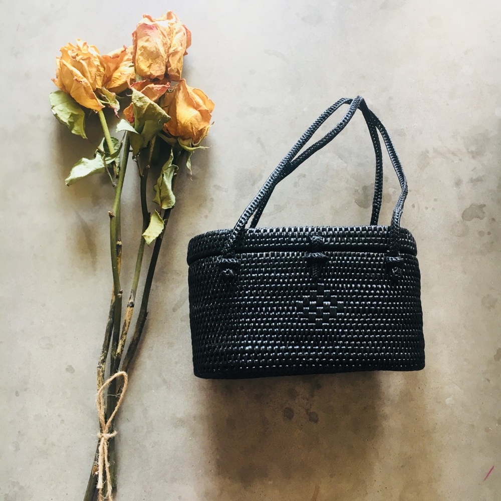 Mini woven Purse